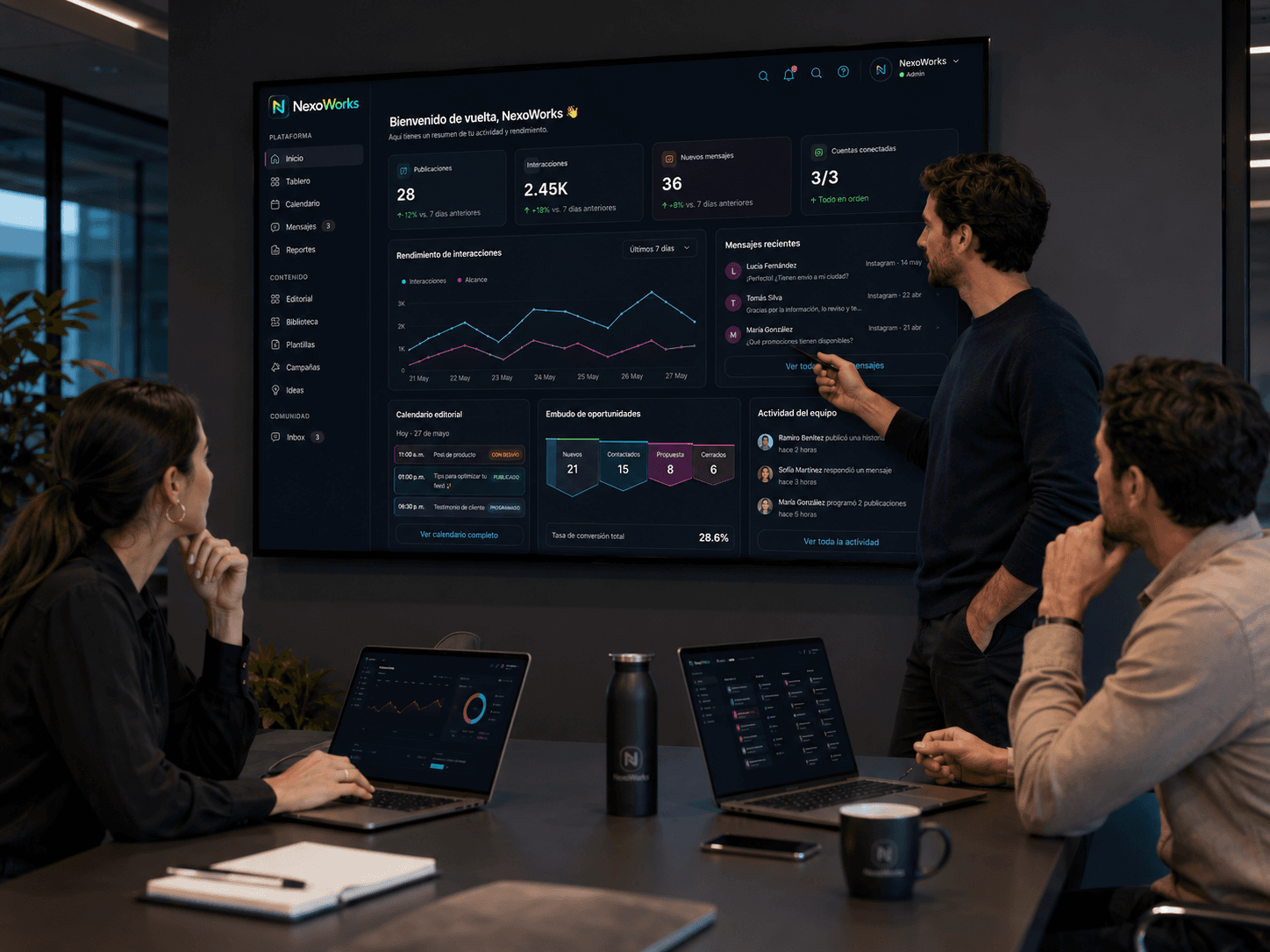 Integracion entre chatbot IA y CRM comercial